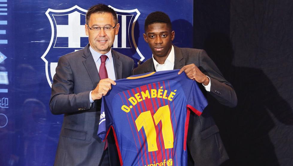 بارسلونا - لالیگا - Ousmane Dembélé  - FC Barcelona - Bartomeu