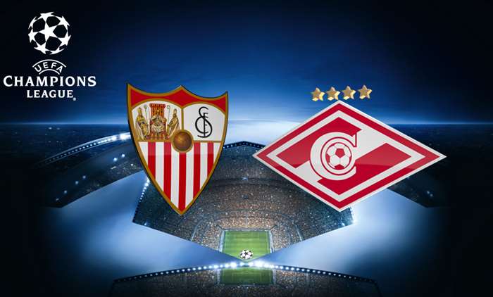 Spartak - Sevilla - Uefa Champions League - لیگ قهرمانان اروپا