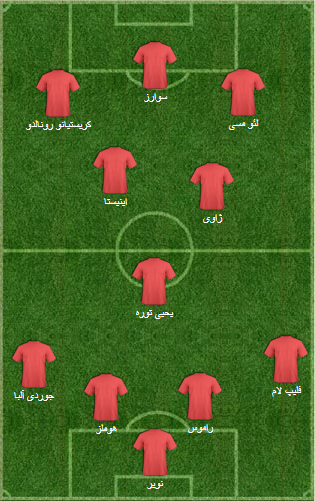 تیم منتخب من 