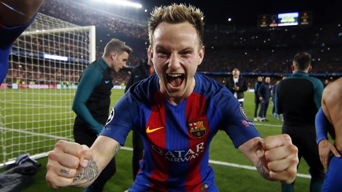 بارسلونا- لیگ قهرمانان اروپا- نیوکمپ- Uefa champions league- ivan rakitic- barcelona