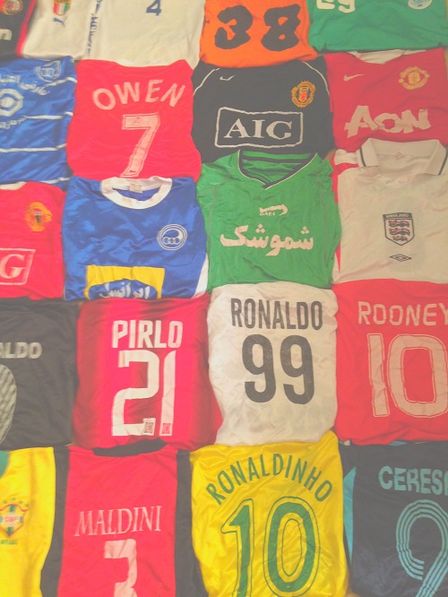 My Childhood Football Shirts