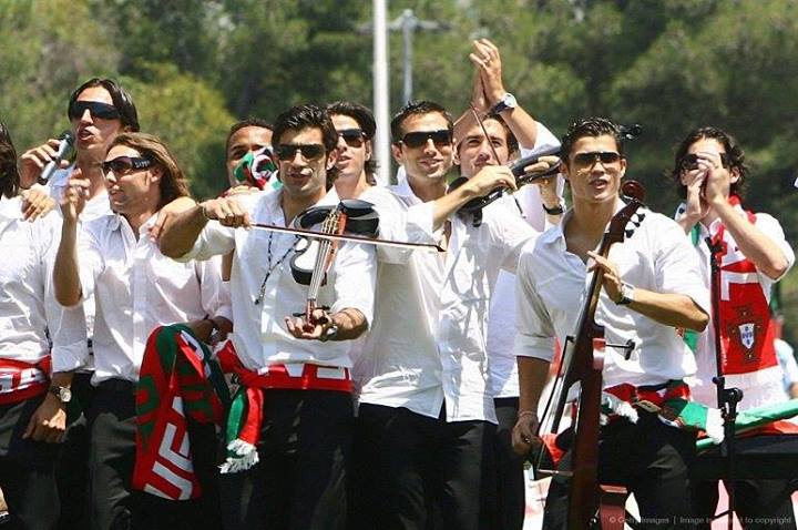 نسل طلایی پرتغال؛در حال ساز وآواز!