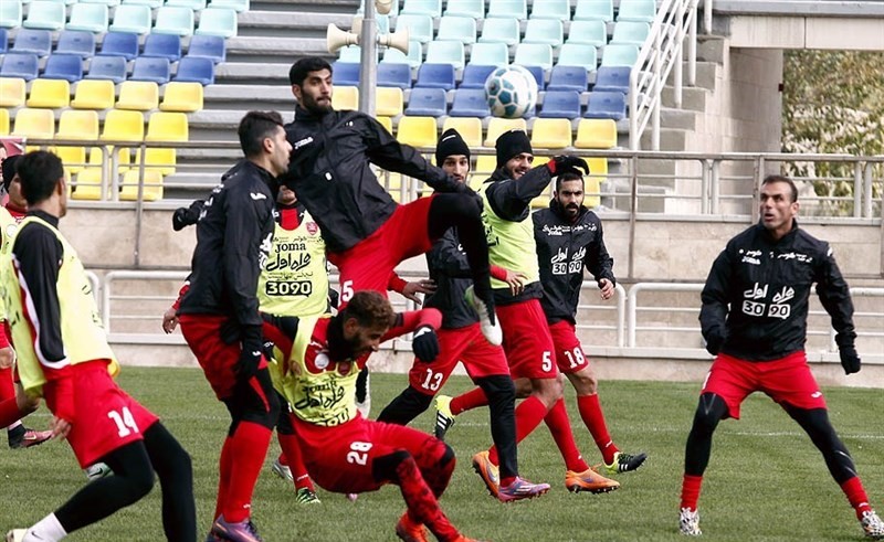 لیگ قهرمانان آسیا - پرسپولیس - تمرین پرسپولیس