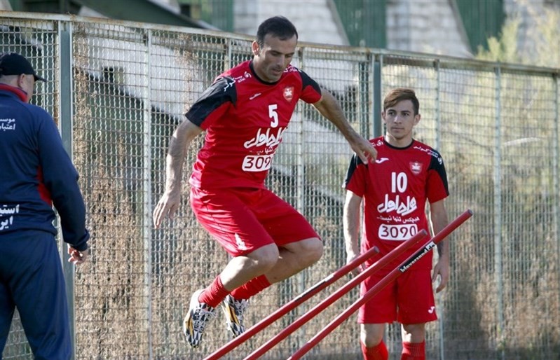 لیگ قهرمانان آسیا - پرسپولیس - تمرین پرسپولیس