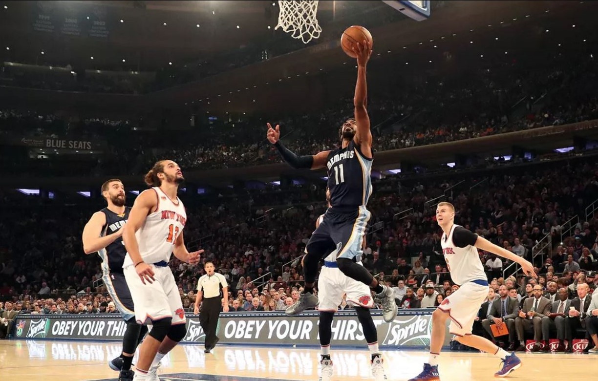 بسکتبال NBA - ممفیس گریزلیز - نیویورک نیکس
