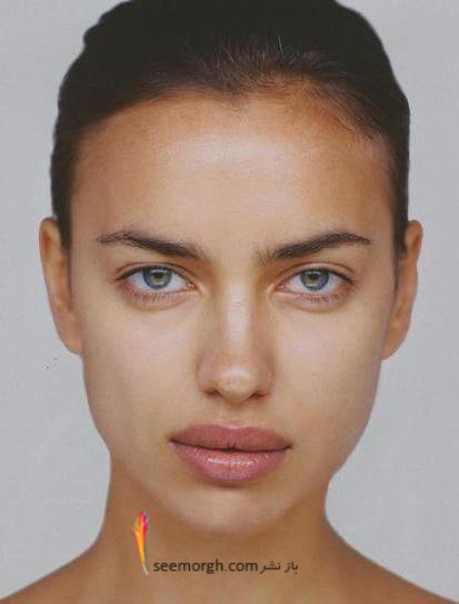 ایرینا شایک بدون آرایش.خخخخخ