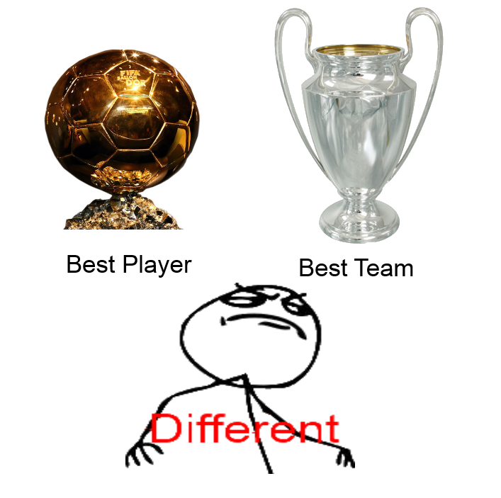 best player!=bes team