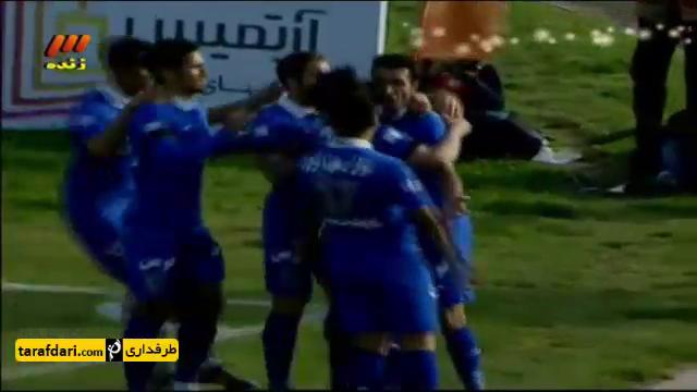 خلاصه بازی ملوان انزلی 1 - 1 استقلال تهران