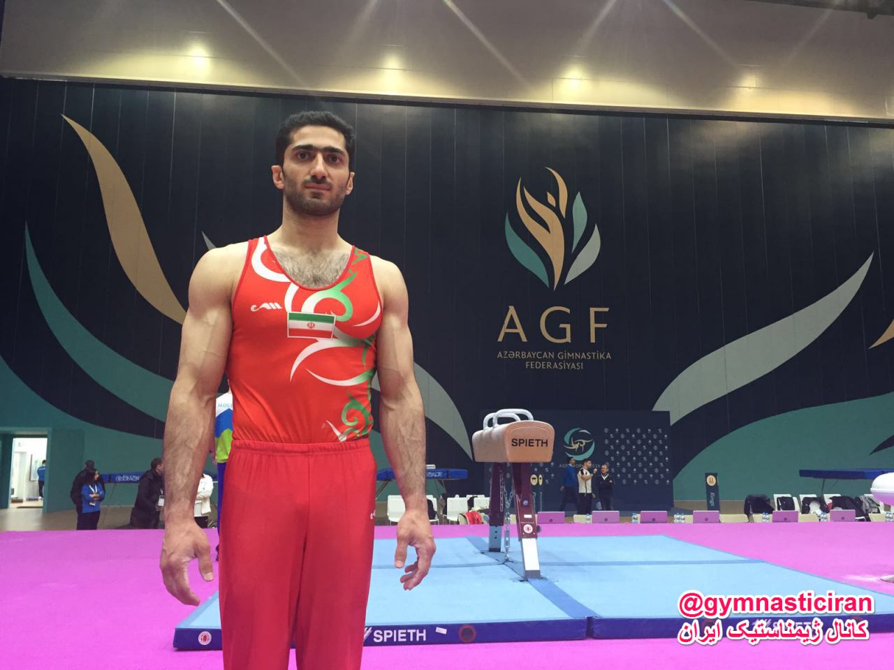 اولین مدال تاریخ ایران در مسابقات جهانی ژیمناستیک