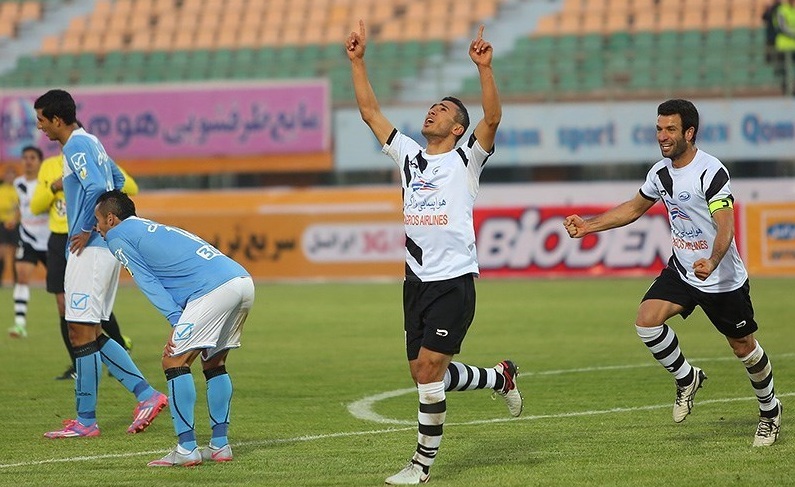 گزارش تصویری؛صبای قم 1 - 0 ملوان