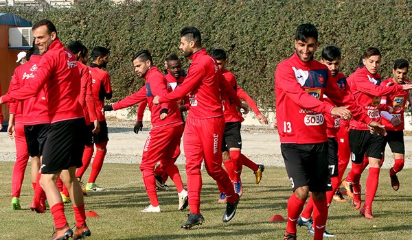 لیگ برتر-پرسپولیس-تمرین پرسپولیس