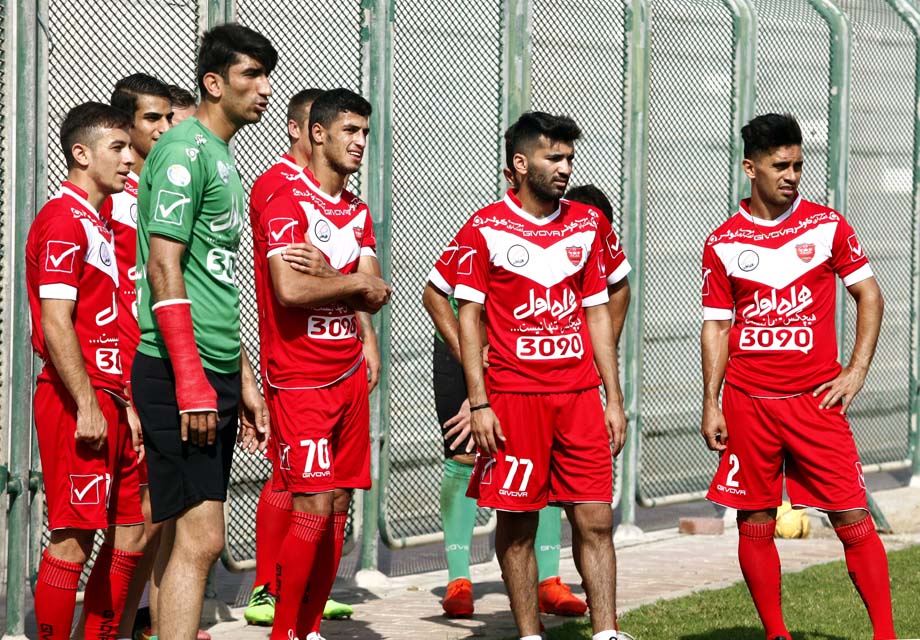 تمرین پرسپولیس 