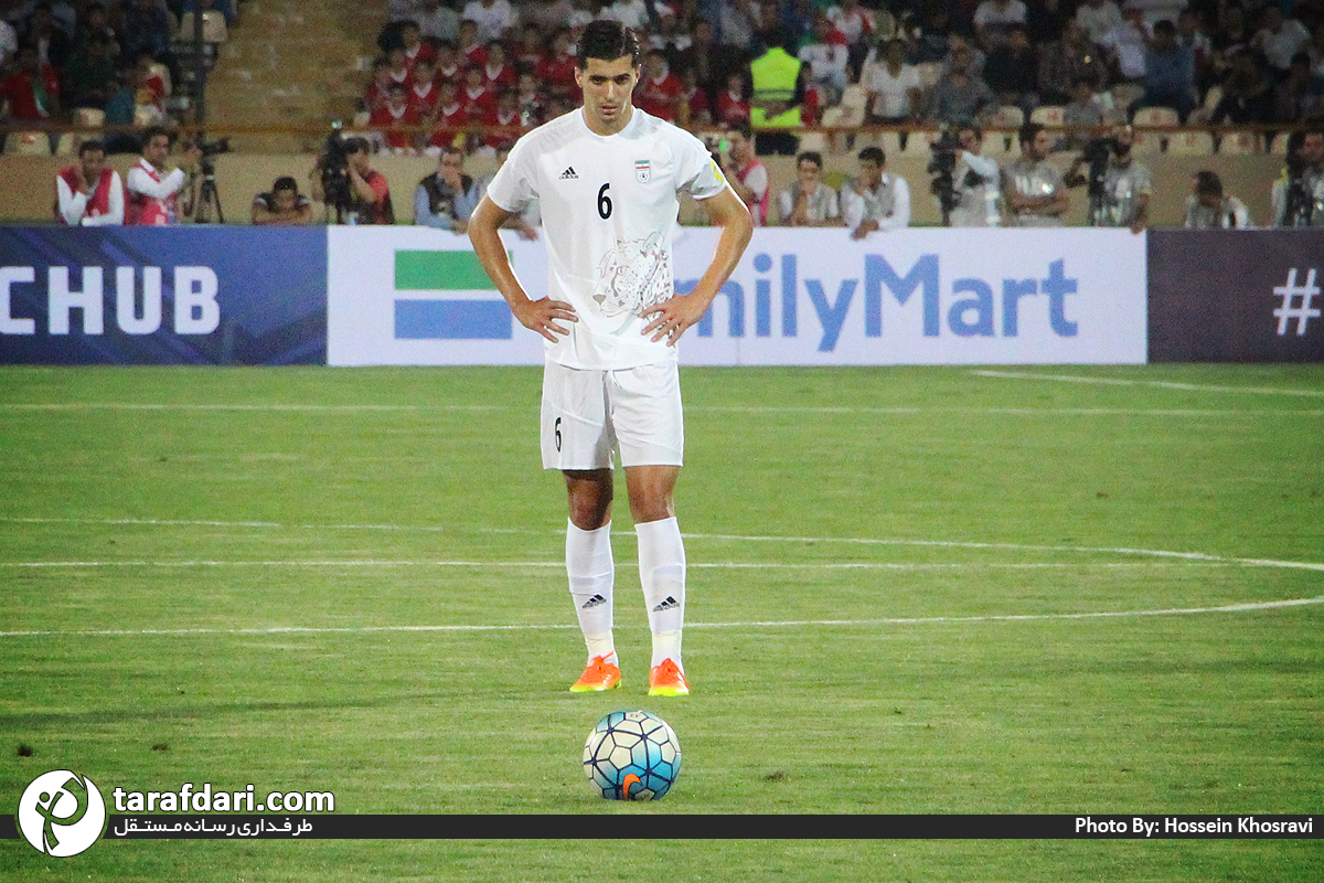 نیمه اول؛ چین 0 - 0 ایران