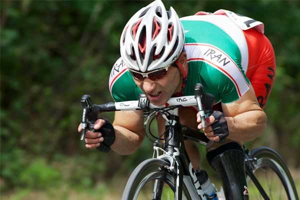 دوچرخه سواری پارالمپیک ریو 2016؛ گلبارنژاد به خط پایان نرسید