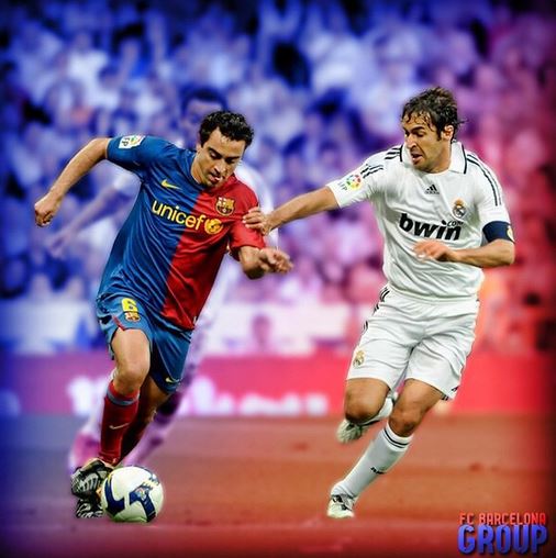 Xavi and Raul 