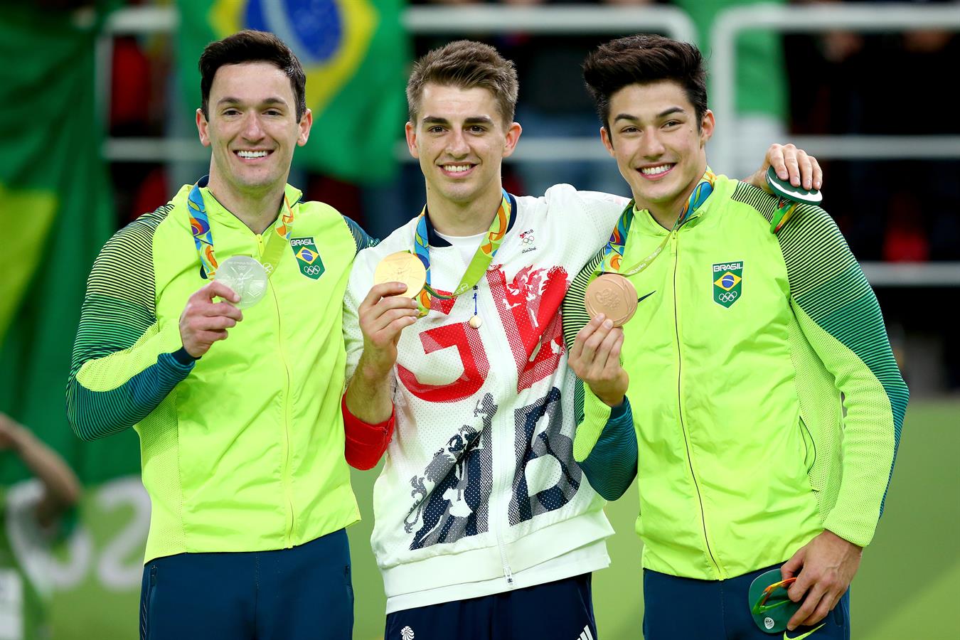 ژیمناستیک المپیک ریو 2016؛ بخش حرکات زمینی مردان؛ نماینده بریتانیا طلا گرفت
