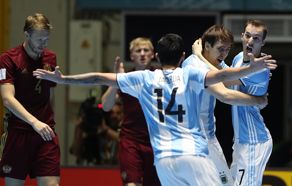 جام جهانی فوتسال 2016؛ آرژانتین 5 - 4 روسیه؛ آرژانتین بر بام جهان ایستاد