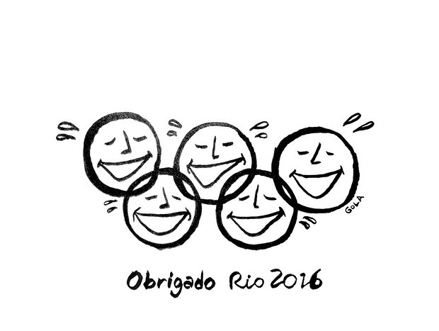 المپیک ریو 2016 به روایت کاریکاتور؛ از مرد ماهی نما تا تلاشی بی وقفه برای قهرمانی
