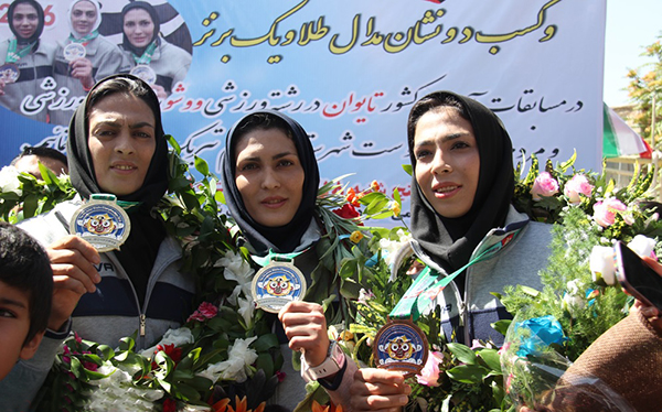 وشوو-ورزش بانوان-ورزشکاران ایران-خواهران منصوریان