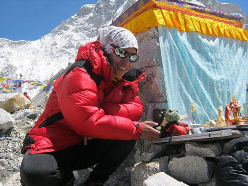روایت کاظمی، بانوی کوهنورد، از صعود وحشتناک به قله ماکالو