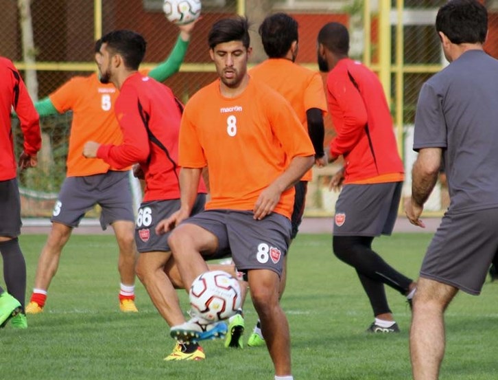 گزارش تمرین پرسپولیس؛ بنگر پا به توپ شد 