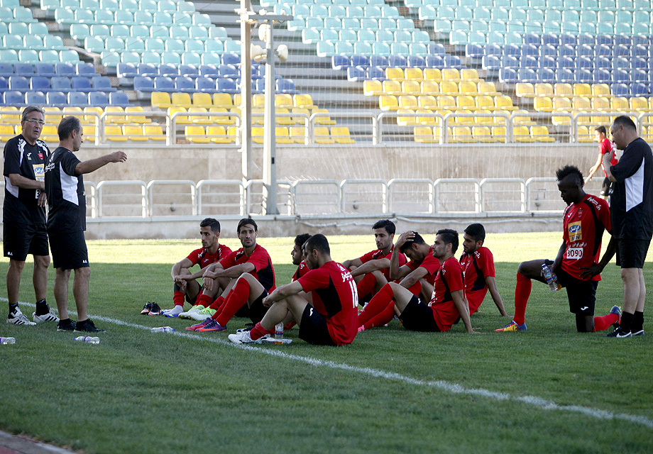 لیگ برتر-تمرین پرسپولیس-پرسپولیس