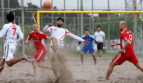 تیم ملی فوتبال ساحلی ایران مقابل ایتالیا شکست خورد
