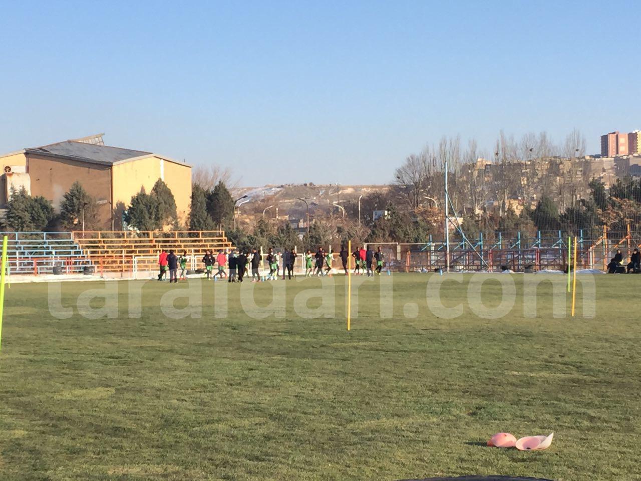 گزارش تمرين تراكتورسازی؛ از حضور عباسی تا تمرين گلرها بدون مربی