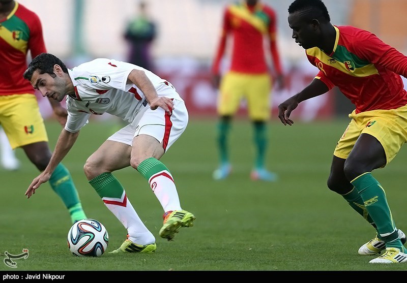 ایران 1 - 2 گینه؛ استارت تیم ملی ایران برای جام‌جهانی ۲۰۱۴ با شکست