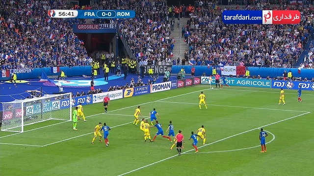 ویدیو؛ گل های HD بازی فرانسه 2-1 رومانی (یورو 2016)