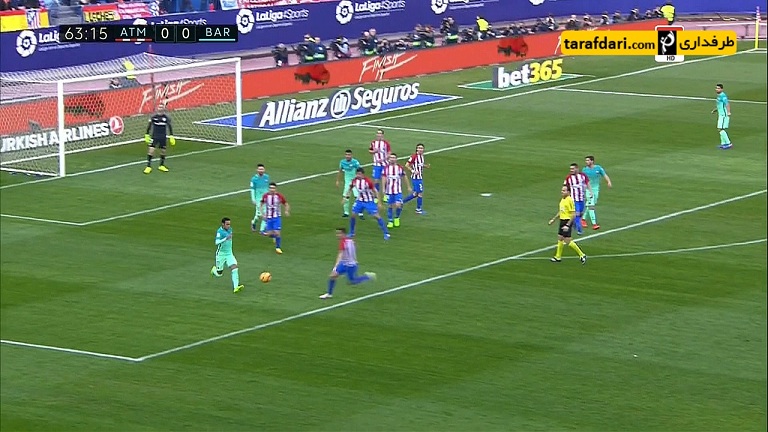 گل های HD بازی اتلتیکو مادرید 1-2 بارسلونا - لیونل مسی