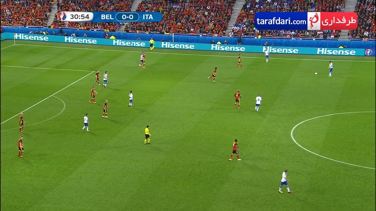 ویدیو؛ گل های HD بازی بلژیک 0-2 ایتالیا (یورو 2016)