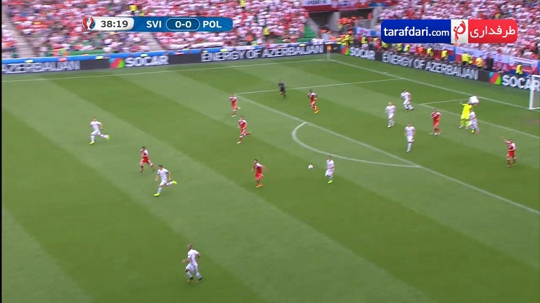 ویدیو؛ گل های HD بازی سوئیس (4)1-1(5) لهستان (یورو 2016)