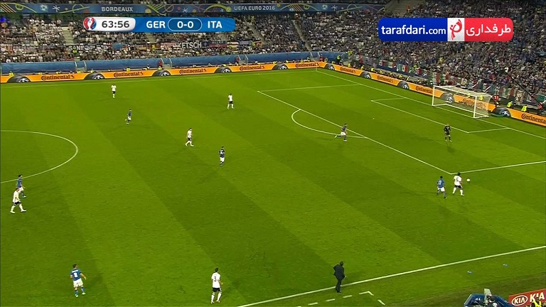 ویدیو؛ گل های HD بازی آلمان (6)1-1(5) ایتالیا (یورو 2016)