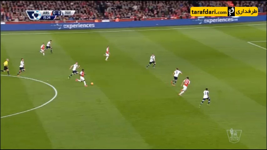 خلاصه بازی آرسنال 1-1 تاتنهام