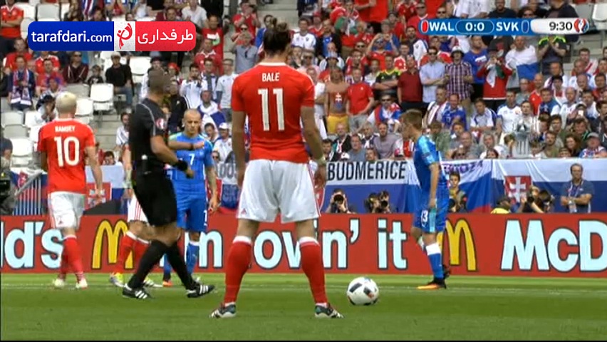 ویدیو؛ گل زیبای گرت بیل به اسلواکی (یورو 2016)