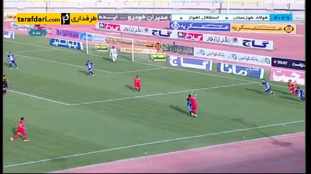 خلاصه بازی فولاد خوزستان 3-2 استقلال اهواز