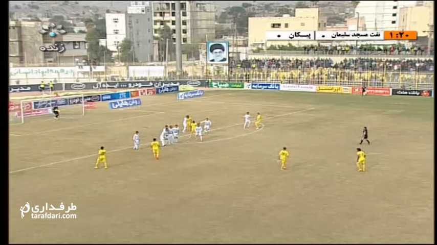 خلاصه بازی نفت مسجد سلیمان 0-0 پیکان 