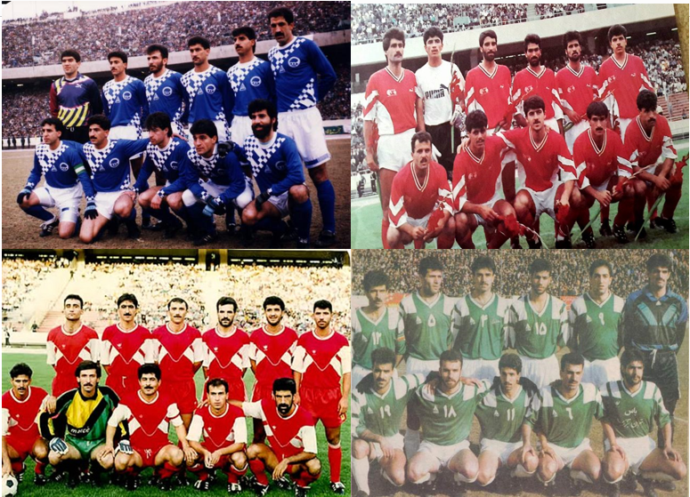 تاریخچه روند قهرمانی تیم ها در لیگ فوتبال ایران- قسمت  دوم( از جام قدس تا قهرمانی های سایپا)