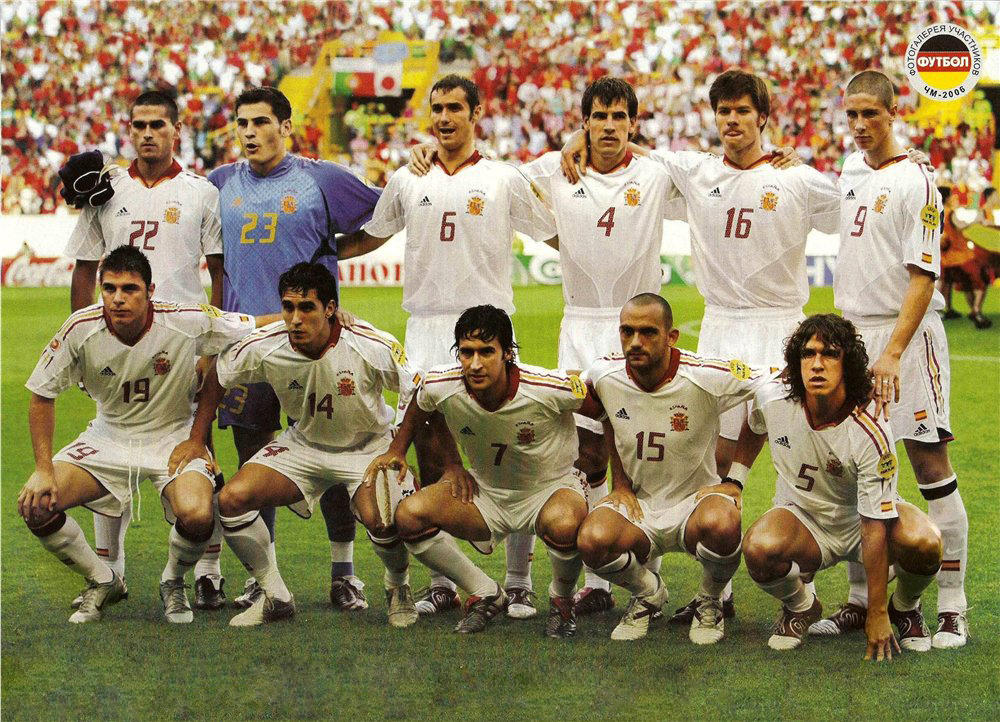 Сборная Испании 2004