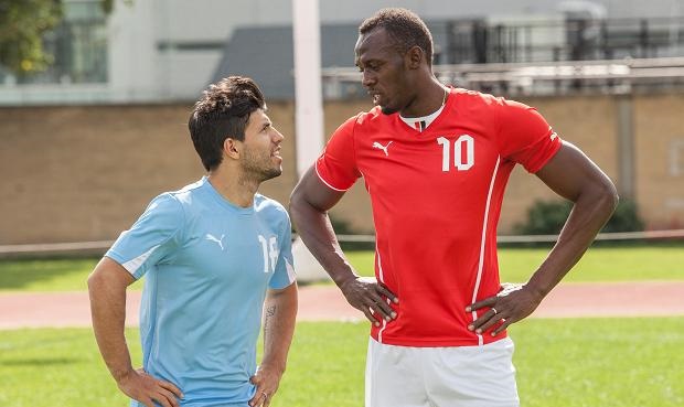 bolt and aguero