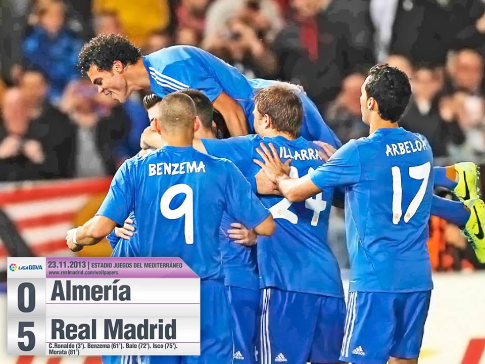 real madrid vs almeria