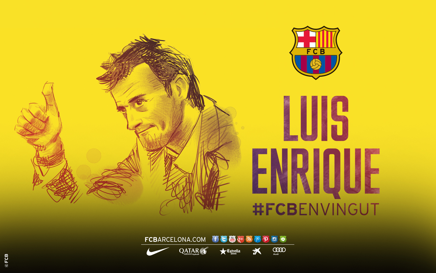  Welcome, Luis Enrique