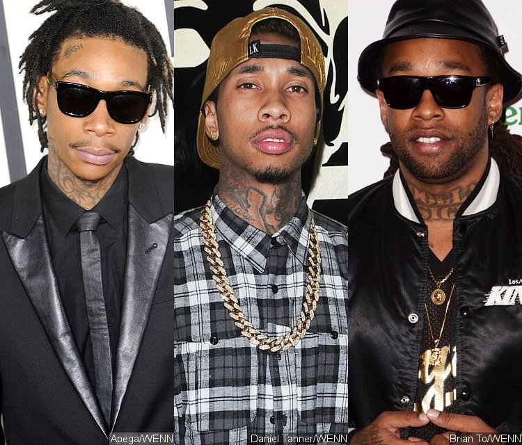 Juicy J, Wiz Khalifa, Ty Dolla $ign Get 'Shell Shocked' for