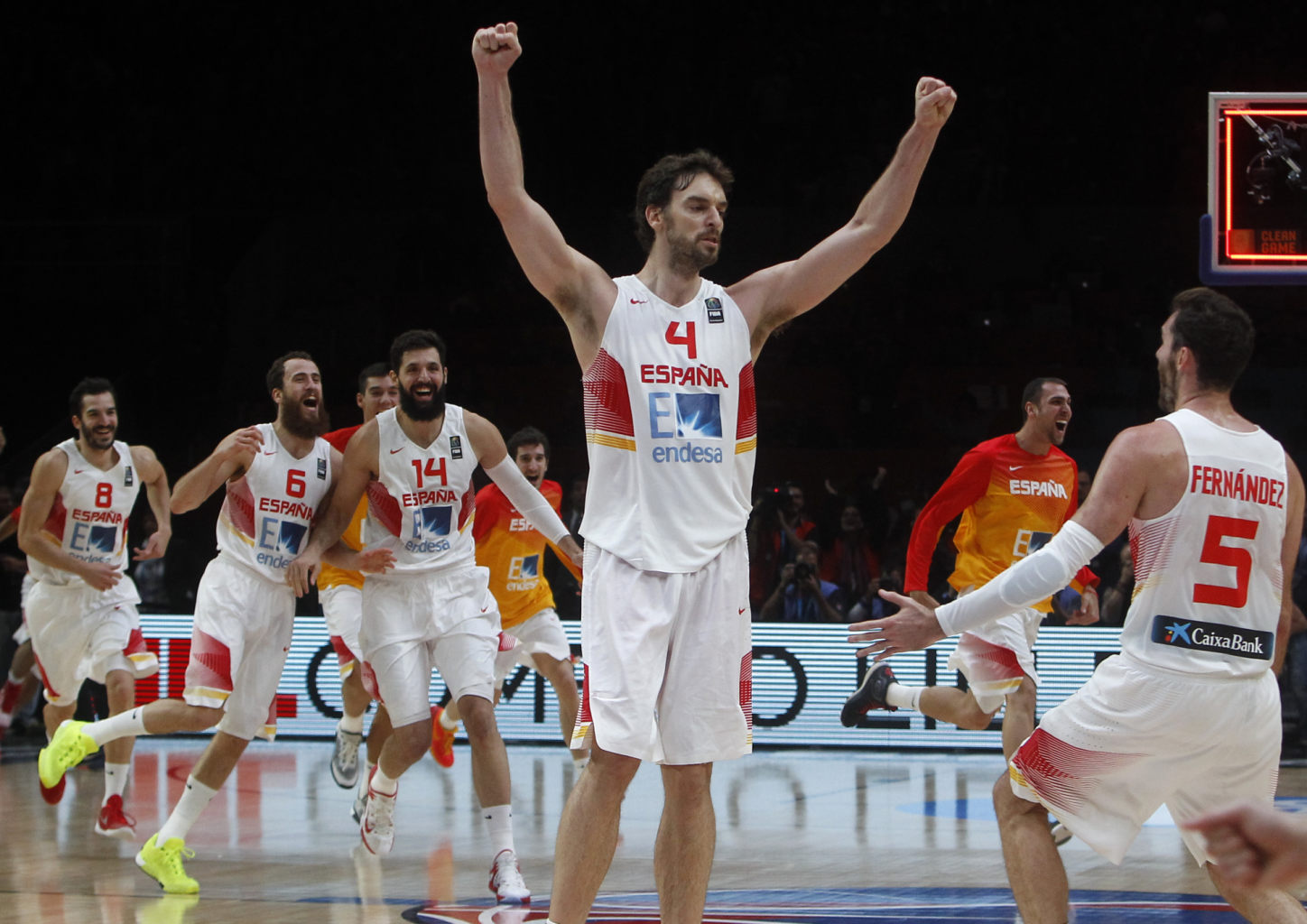 بسکتبال جام ملت‌های اروپا؛ اسپانیا از فرانسه انتقام گرفت و راهی المپیک شد
