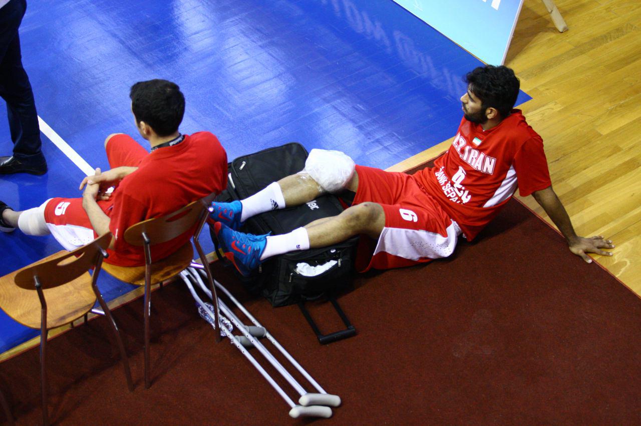 فوری؛ یک بسکتبالیست جوان دیگر ایران در جام جهانی مصدوم شد