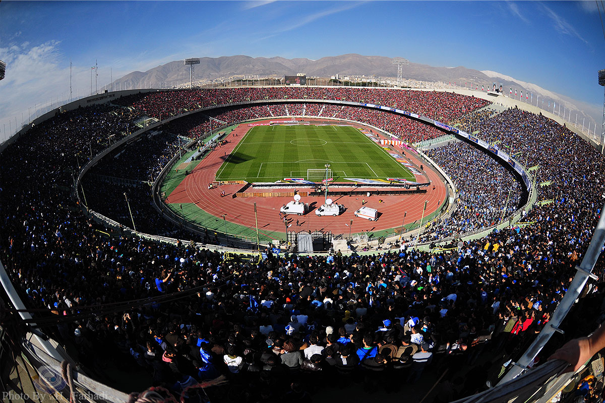 داربی تهران - استقلال - پرسپولیس - ورزشگاه آزادی