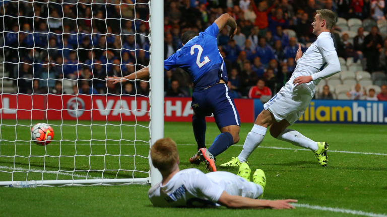 پیروزی تیم ملی زیر 21 سال انگلستان در مقابل ایالات متحده با گلزنی مهاجم منچستریونایتد
