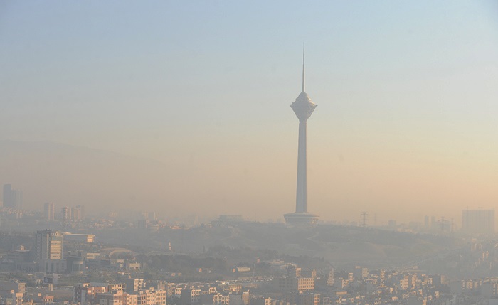 برج میلاد-آلودگی هوای تهران