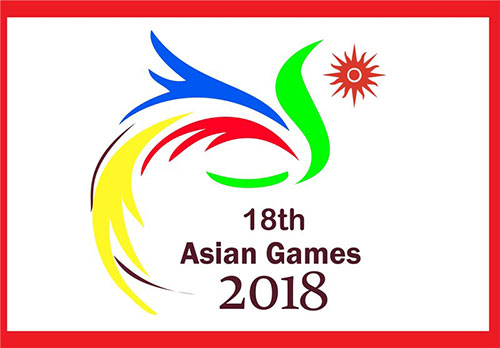 بازی های آسیایی-بازی های آسیایی اندونزی-بازی های آسیایی جاکارتا-لوگو بازی های آسیایی